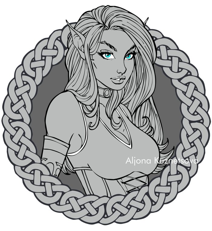 В стиле J. Scott Campbell
#elf #elven #jscottcambell #jscottcambelstyle #portrait #fairytale #диджитал #фанарт #лайн #эльф #эльфийский #kanapushka | Author: Kanapushka