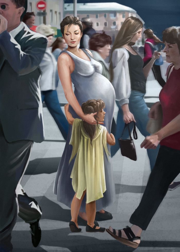 пока погода радует я таки выхожу на улицу
говорят это полезно
#mom#mother#mother&child#мама#толпа | Author: Deidg