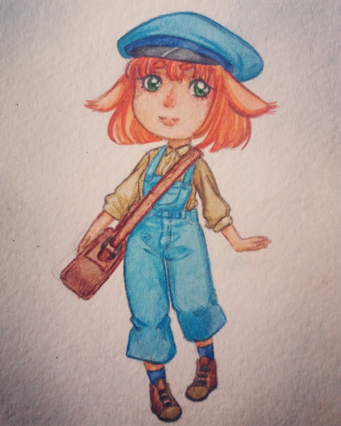 "Почтальон"
Маленький арт
Акварель
.
.
.
#artbook#lattekiss#art#artist#anime#animeart#watercolour#sketch#sketchbook#sketching | Author: Валентина Latte Kiss