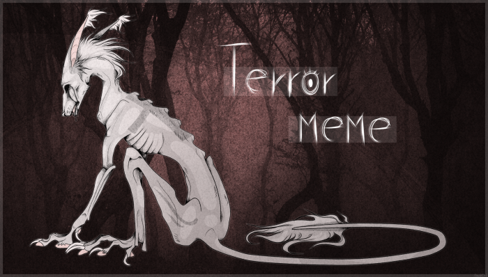 Наконец-то начал коммишен-мем "Terror" для Колаэ Кроненберг.
Решил работать в немного нестандартном для меня стиле, что слегка усложняет задачу (на штриховку много времени уходит). Но надеюсь, что все получится.
Обложка и первый кадр по совместительству.
Не обещаю, что мем будет страшным, ибо подобные штуки у меня очень плохо выходят. | Author: DarkCat (BlackSoul)