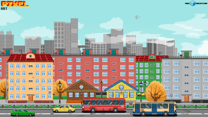 Совсем недавно я попробовал себя в стиле Pixel Art. Возможно, я продолжу развивать его, так как мне нравится это направление. Получилась неплохая, однако очень не профессиональная картинка. А что думаете вы? | Author: MBs creation
