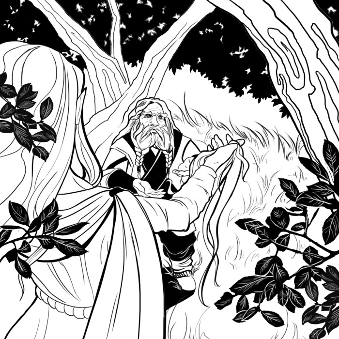 inktober28
- Осталось узнать, - сказала Галадриэль, - какой подарок в память об
эльфах было бы приятно получить гному.
- Никакого, Владычица, - отозвался Гимли. - Мне достаточно, что я видел
собственными глазами прекрасную Владычицу Благословенного Края.
- Вы слышали? - спросила у эльфов Галадриэль. - Теперь, я думаю, вам не
будет казаться, что всякий гном - угрюмый корыстолюбец? И однако без подарка
мы тебя не отпустим, дорогой мой Гимли, - добавила она. - Скажи мне, что ты
хотел бы получить на память об эльфах Благословенного Края?
- Я ничего не прошу, Владычица, - ответил ей гном. - И надолго умолк.
Но потом набрался храбрости и закончил: - Если же говорить о несбыточных
желаниях... то я пожелал бы получить в подарок прядь волос Владычицы
Лориэна. Гномы умеют ценить драгоценности, а в сравнении с твоими волосами,
Владычица, золото кажется ржавым железом! Не гневайся - я ведь ни о чем не
прошу... - На этот раз он умолк окончательно.
Послышалось испуганное перешептывание эльфов, а Селербэрн в изумлении
глянул на гнома. Но Владычица улыбнулась и мягко спросила:
- Что же ты сделал бы с этим подарком?
- Хранил бы его как великую драгоценность, - не задумываясь ответил
Владычице гном, - в память о дружбе с эльфами Лориэна. | Author: Deidg