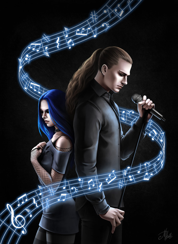 #LunaDelika_OC #OC #OriginalCharacter #digitalArt #DebraHagen #ADarkEmbrace_Story #DiaryofDreams #fanart #fanfic #illustration
Юху! Обложка для романа "A Dark Embrace" готова ^^
Несколько месяцев назад часа в три ночи меня внезапно стукнула по затылку моя муза и развернула перед глазами такой вот сюжет. Осенило, так сказать. И как же я счастлива, что впервые мне удалось так точно изобразить то, что я увидела тогда в голове, и нарисовать почти с нуля именно ту реалистичную картинку. Теперь мои любимые персонажи полностью обрели форму и готовы быть "лицом" книжной истории)
p.s. и гифка с процессом :) | Author: Natali Hall