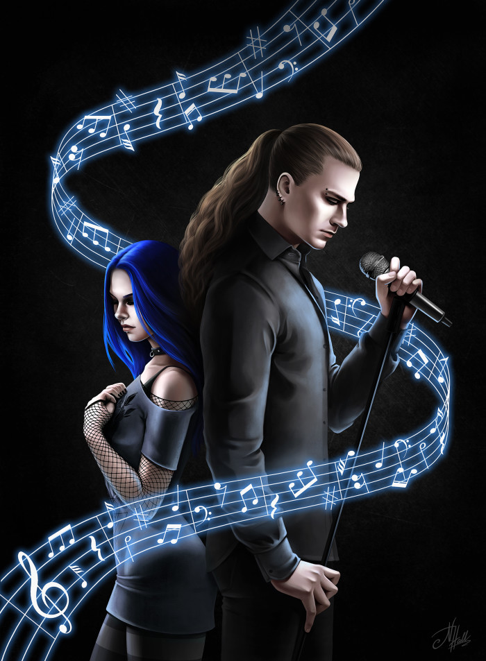 #LunaDelika_OC #OC #OriginalCharacter #digitalArt #DebraHagen #ADarkEmbrace_Story #DiaryofDreams #fanart #fanfic #illustration
Юху! Обложка для романа "A Dark Embrace" готова ^^
Несколько месяцев назад часа в три ночи меня внезапно стукнула по затылку моя муза и развернула перед глазами такой вот сюжет. Осенило, так сказать. И как же я счастлива, что впервые мне удалось так точно изобразить то, что я увидела тогда в голове, и нарисовать почти с нуля именно ту реалистичную картинку. Теперь мои любимые персонажи полностью обрели форму и готовы быть "лицом" книжной истории)
p.s. и гифка с процессом :) | Author: Natali Hall