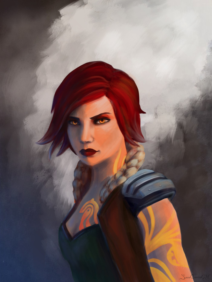 Mercy, peace and justice
Cherish and protect us
Battle born they send us
Covered in our noble blood.
~~~~~~~~~~~~~~~~~~~~~~~~~~~~
#sketch #game #borderlands #borderlands3 #lilith | Author: SnowQueenGH