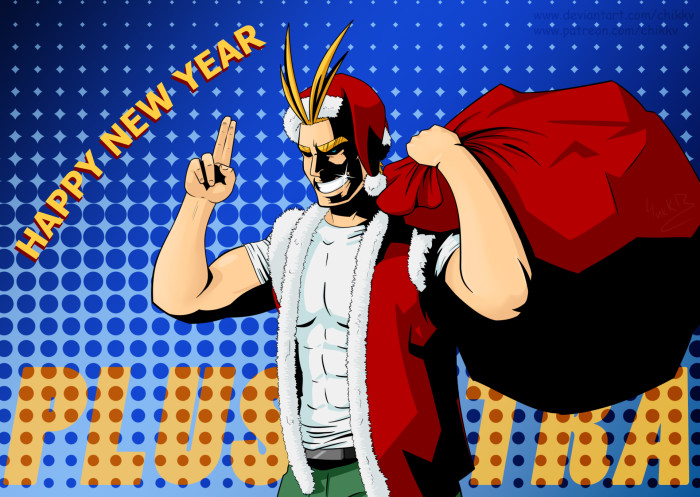 С Наступающим, Друзья!
Счастливого Нового Года!
#HappyNewYear #BokuNoHeroAcademy #All_Might #Toshinori_Yagi #BNH | Author: ChiKKV