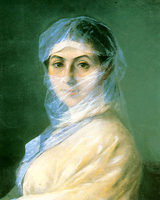 Портрет жены художника Анны Бурназян — Айвазовский Иван Константинович 