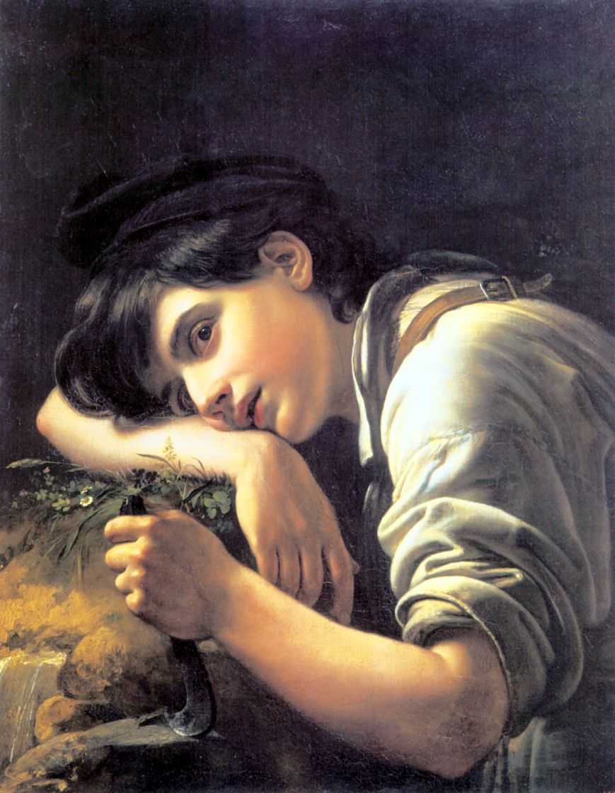 Молодой садовник — Кипренский Орест Адамович 