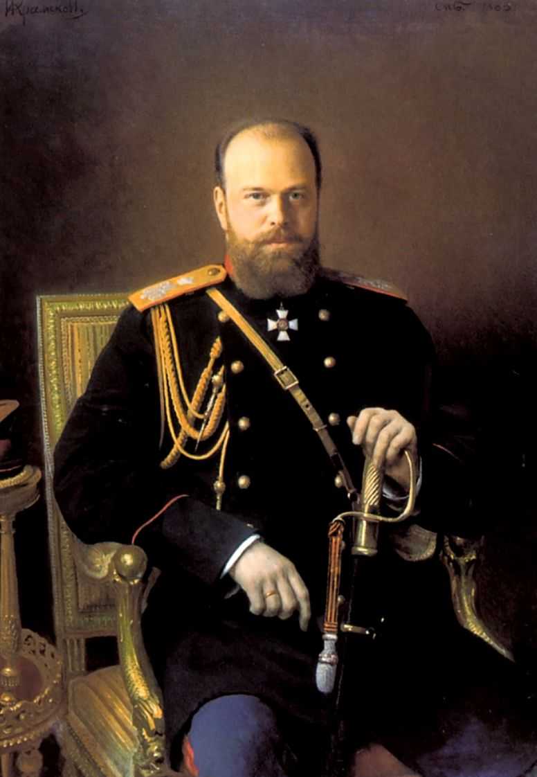 Портрет Александра III — Крамской Иван Николаевич 