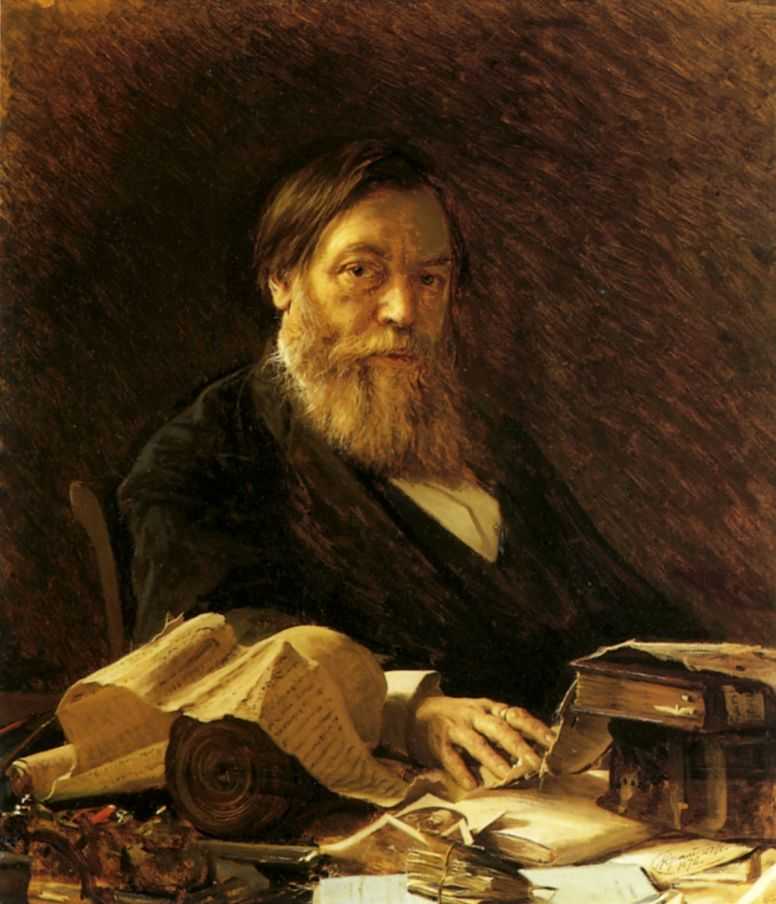 Портрет П.И.Мельникова — Крамской Иван Николаевич 