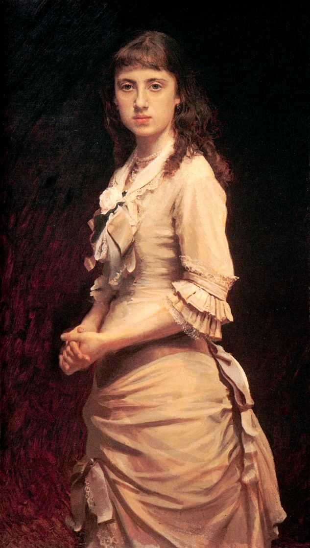 Портрет С.И.Крамской, дочери художника. — Крамской Иван Николаевич 