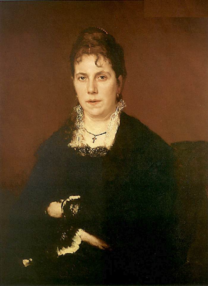 Портрет С.Крамской, жены художника. — Крамской Иван Николаевич 