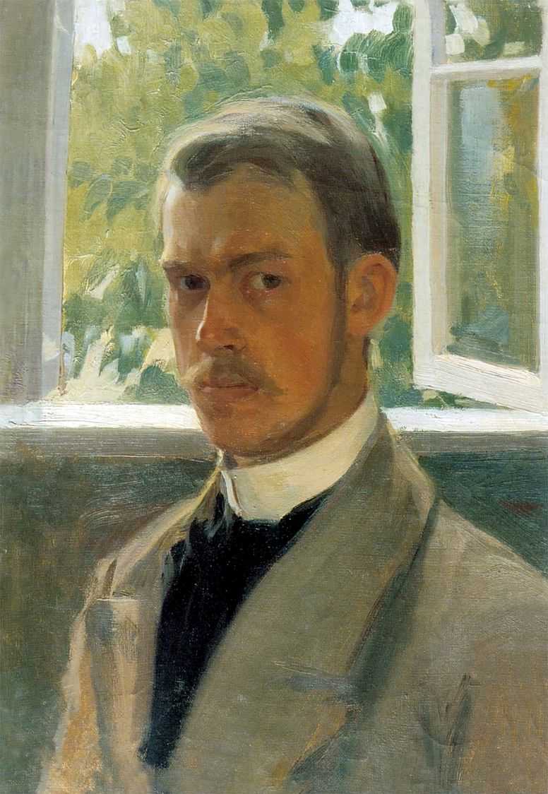 Автопортрет. 1904 — Кустодиев Борис Михайлович 