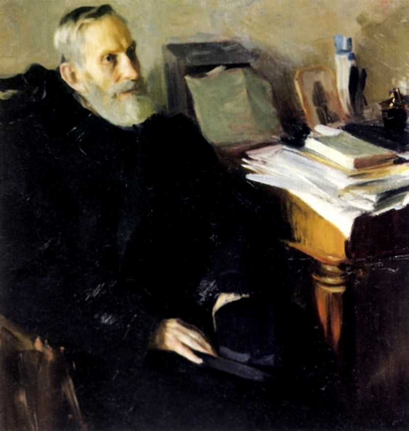 Портрет С.А.Никольского — Кустодиев Борис Михайлович 