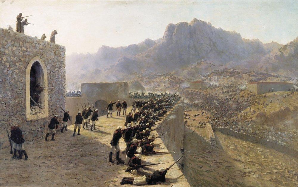 Отбитие штурма крепости Баязет 8 июня 1877 года — Лагорио Лев Феликсович 