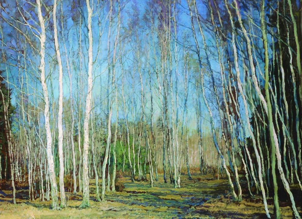 Голубая весна — Бакшеев Василий Николаевич 