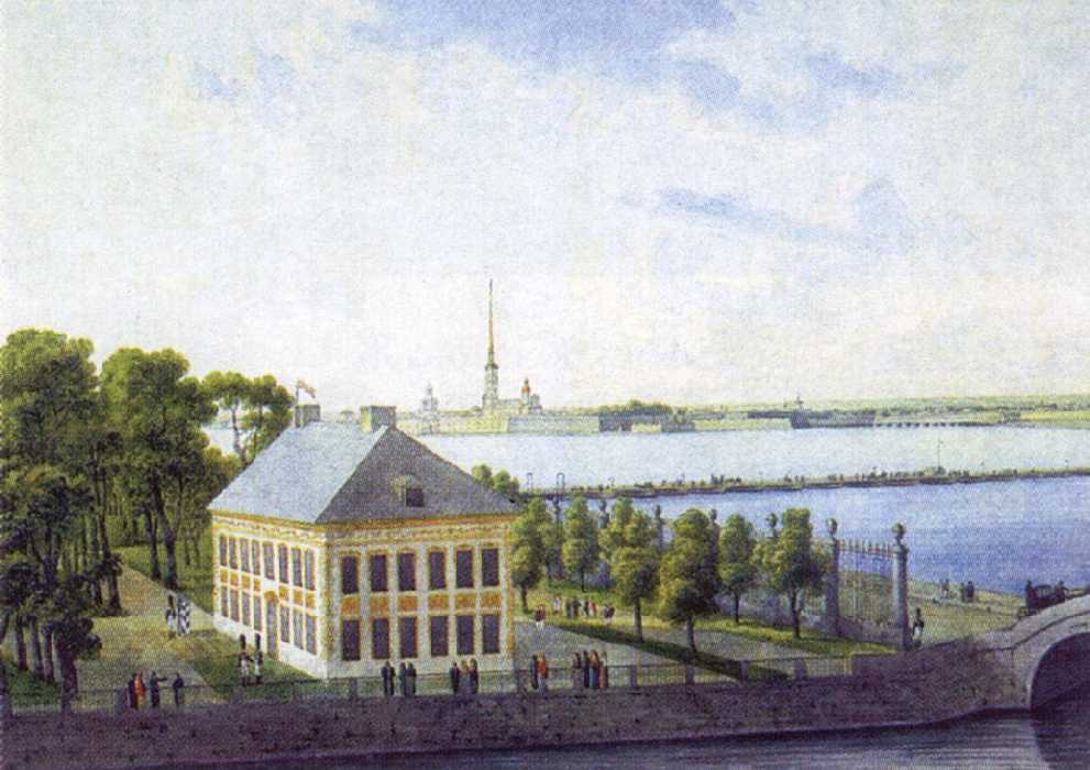 Дворец Петра I в Летнем саду — Мартынов Андрей Ефимович 