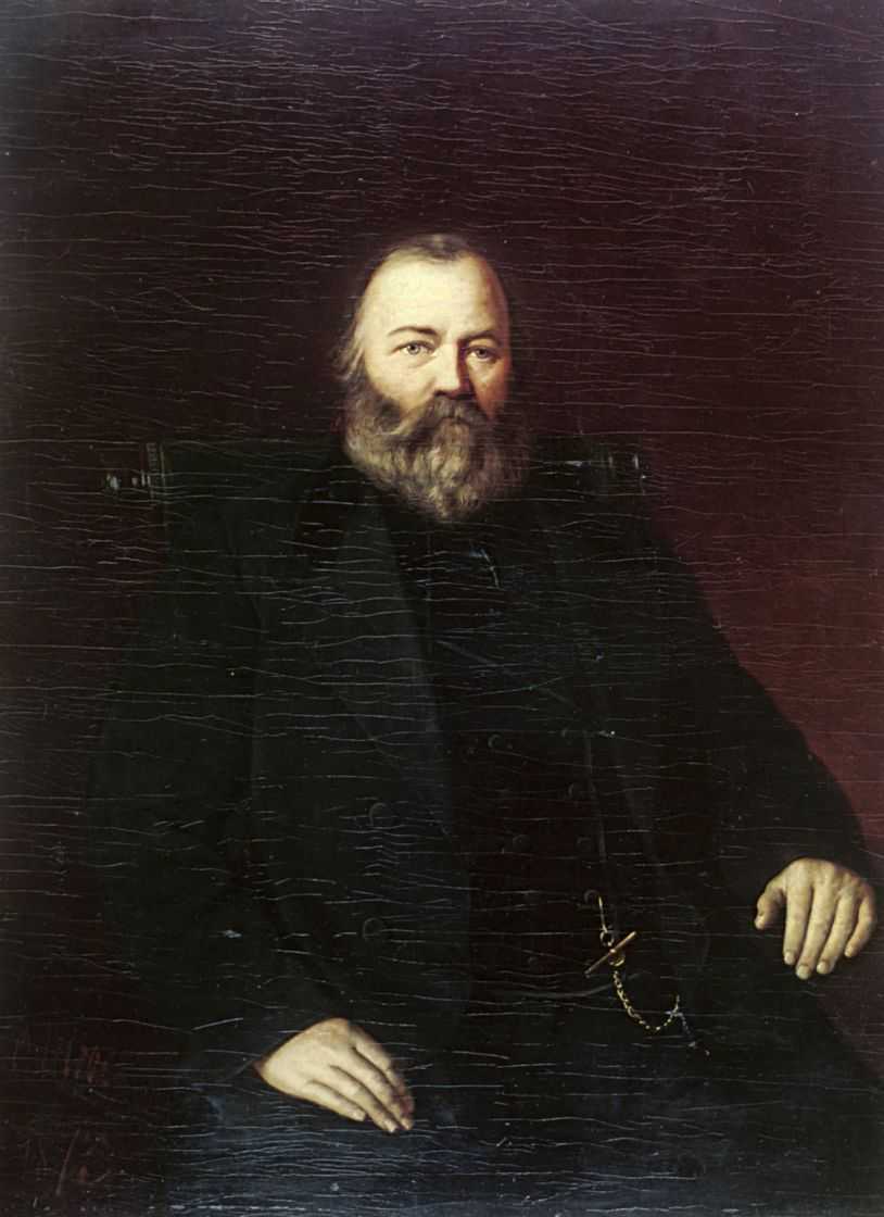 Портрет купца С.Т.Кузнецова — Перов Василий Григорьевич 
