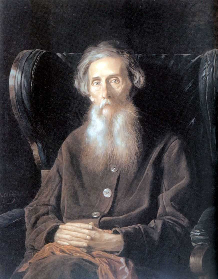 Портрет писателя Владимира Ивановича Даля — Перов Василий Григорьевич 