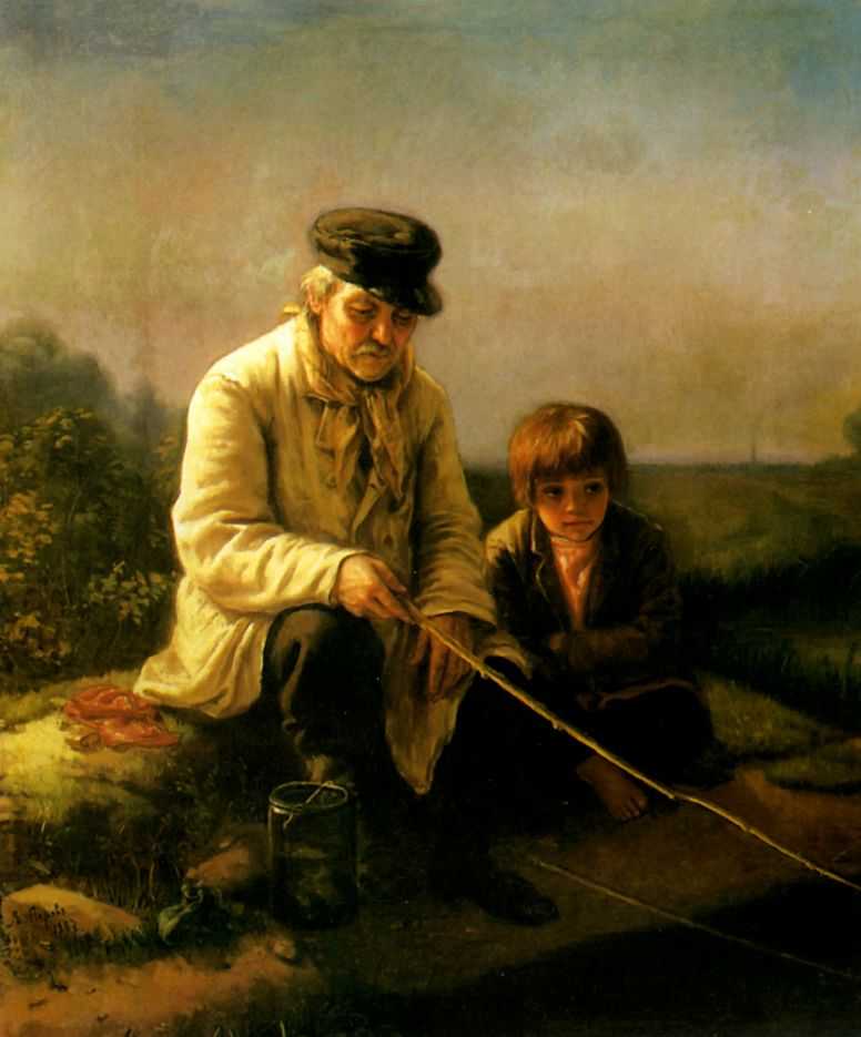 Рыбная ловля — Перов Василий Григорьевич 