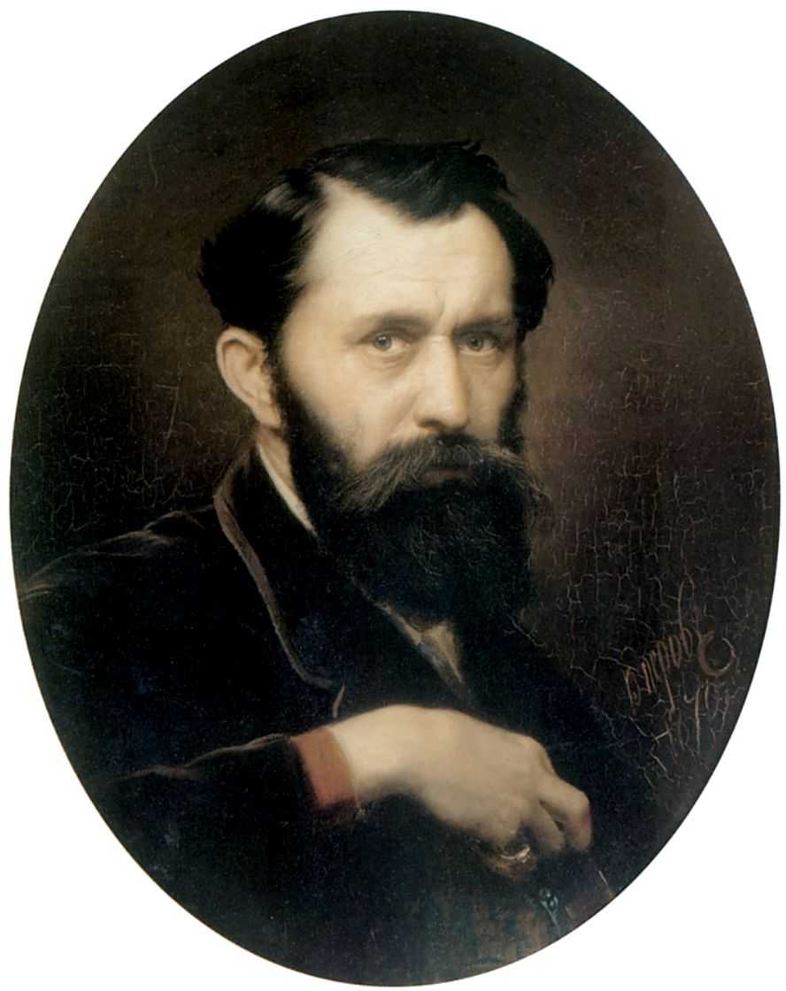 Автопортрет. 1870 — Перов Василий Григорьевич 