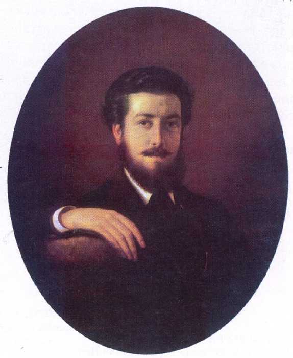 Автопортрет. 1868г — Пукирев Василий Владимирович 