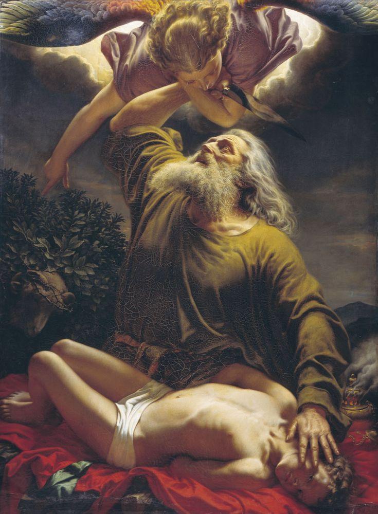 Авраам приносит Исаака в жертву — Рейтерн Евграф Романович 