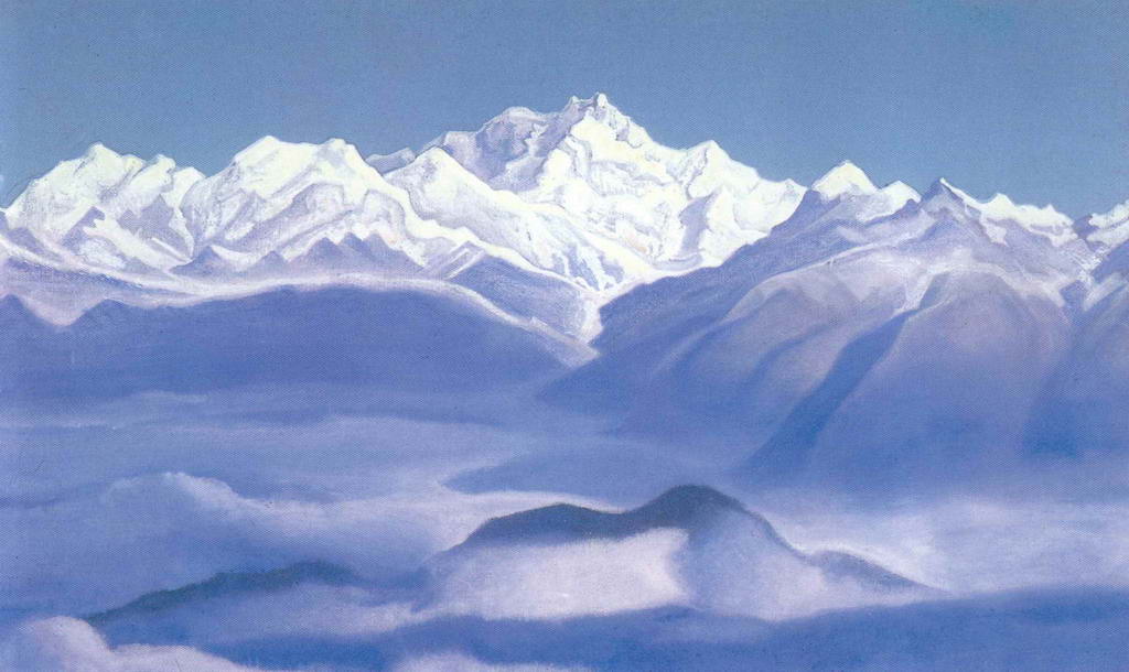 Гималаи (Голубые горы) — Рерих Николай Константинович 
