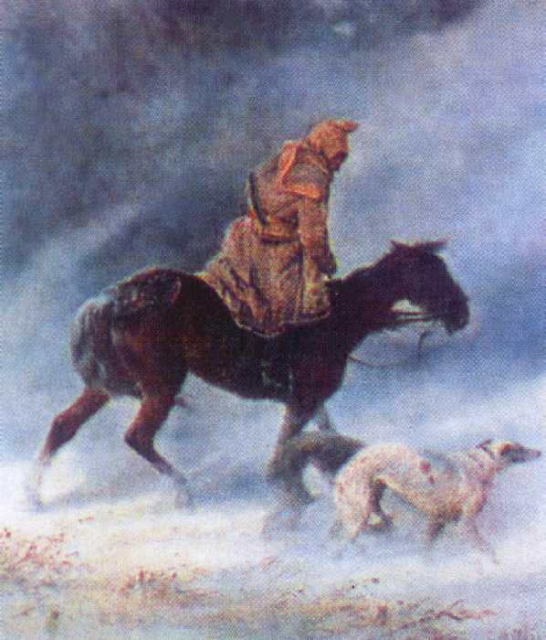 Лейб-гусар на коне — Сверчков Николай Егорович 