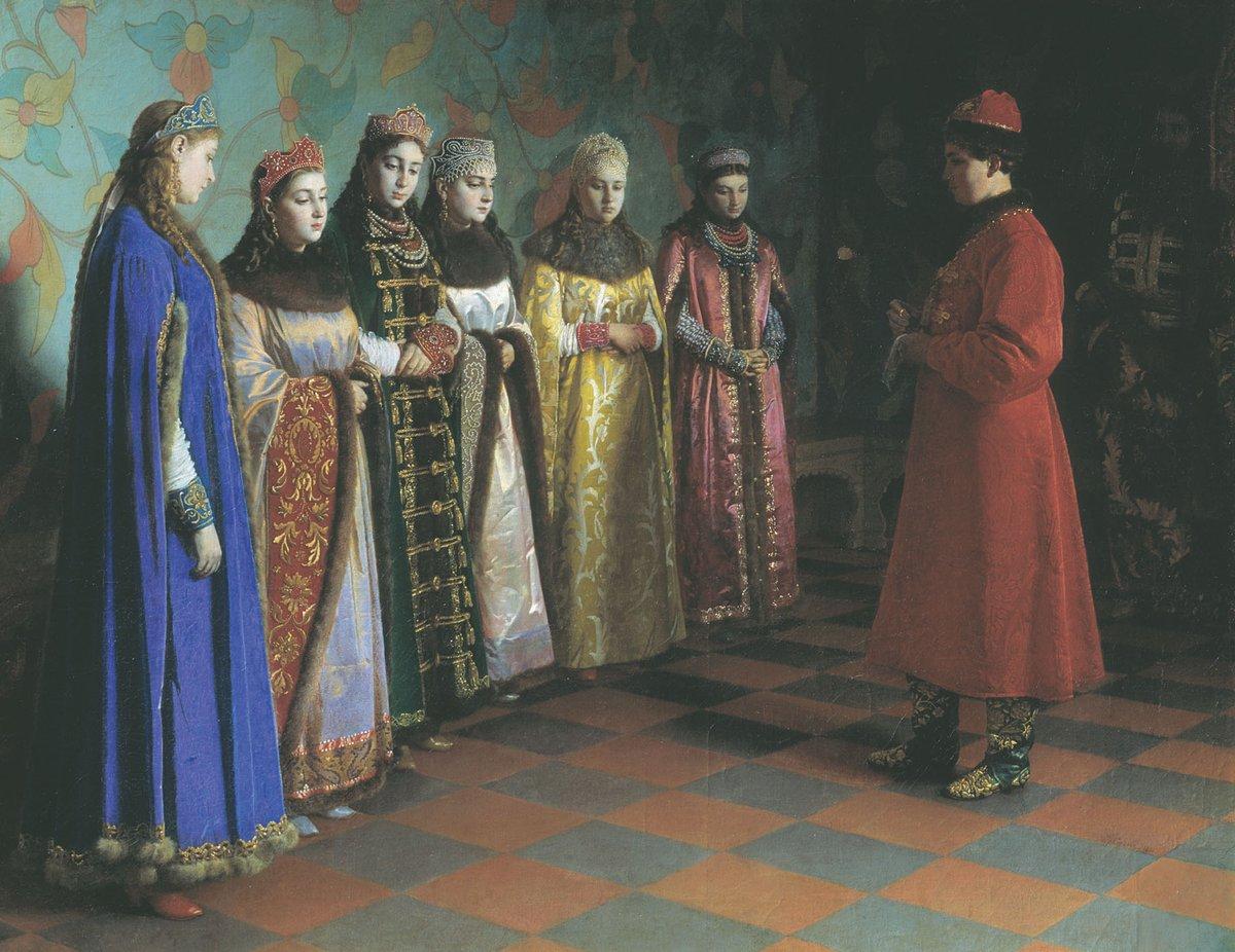 Выбор невесты царём Алексеем Михайловичем — Седов Григорий Семенович 