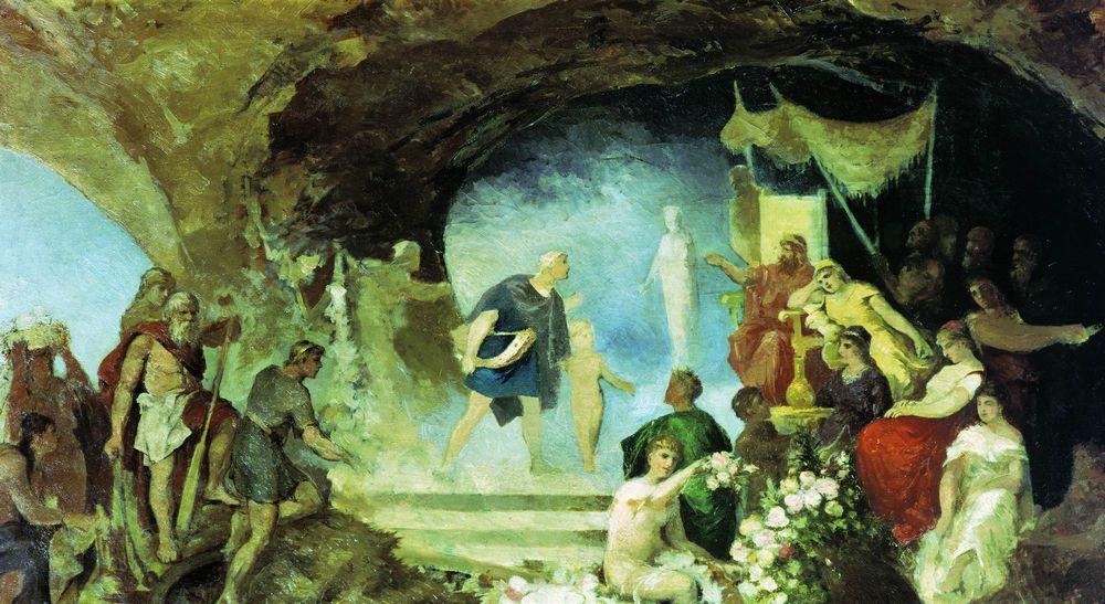 Орфей в подземном царстве — Семирадский Генрих Ипполитович 