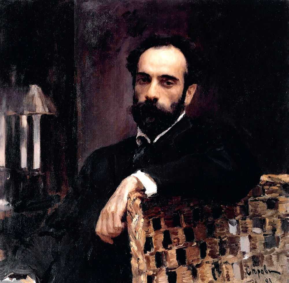 Портрет художника И.И.Левитана — Серов Валентин Александрович 