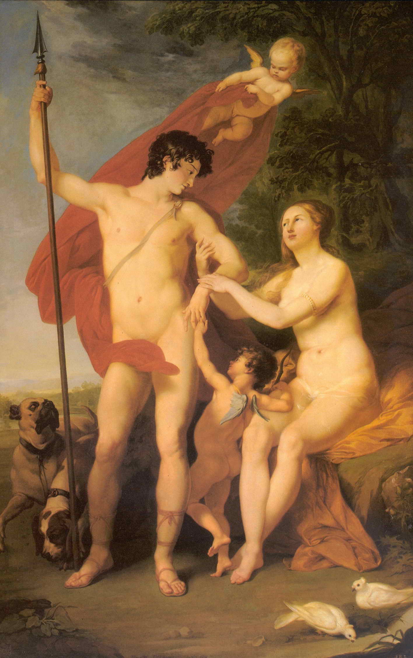 Венера и Адонис — Соколов Петр Иванович 