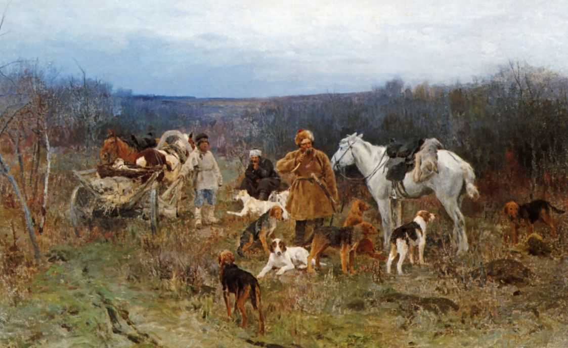 После охоты — Степанов Алексей Степанович 
