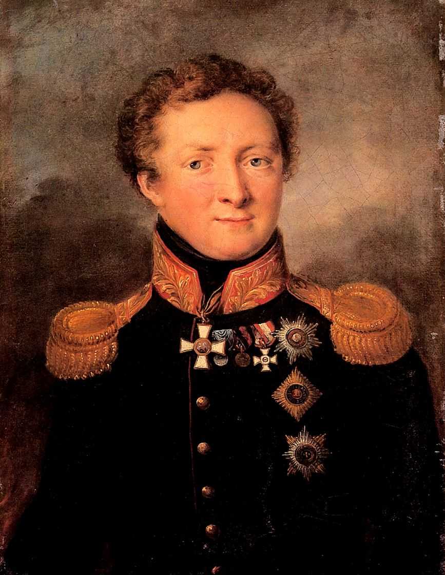 Портрет генерала А.И.Горчакова — Тропинин Василий Андреевич 