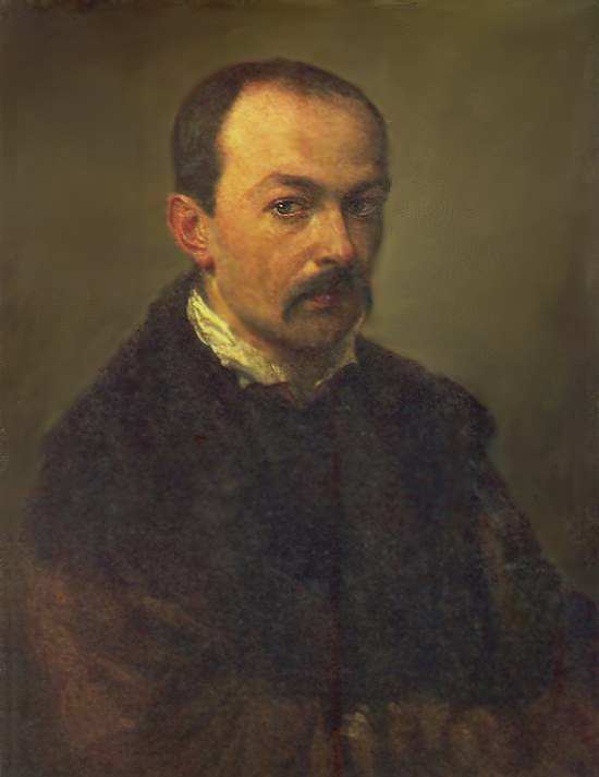 Автопортрет. 1848г — Федотов Павел Андреевич 