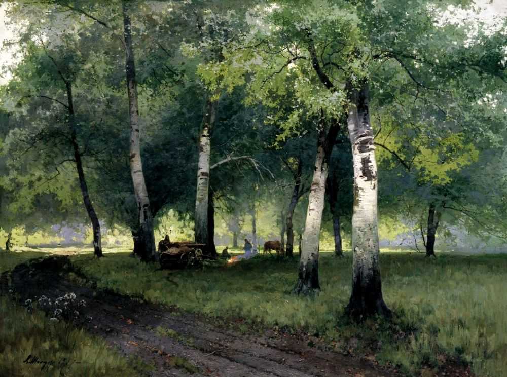 Березовый лес — Шильдер Андрей Николаевич 