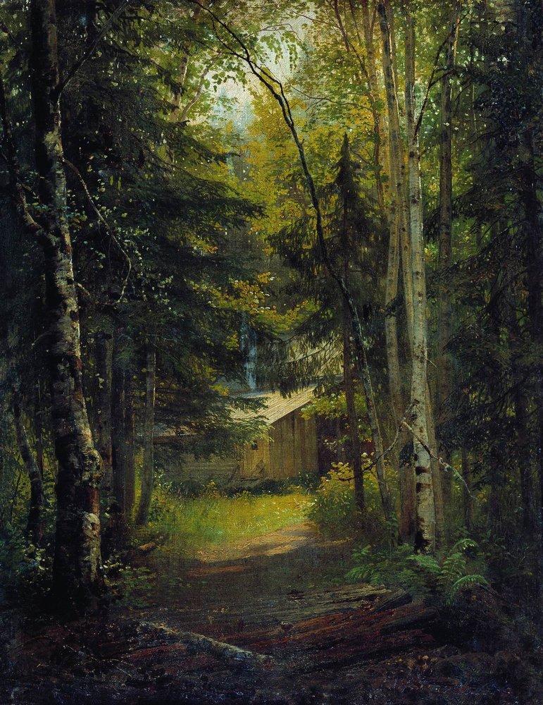 Сторожка в лесу — Шишкин Иван Иванович 