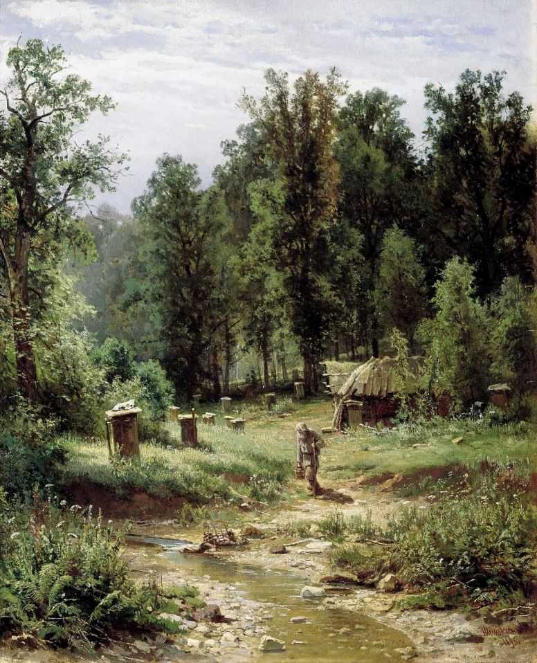 Пасека в лесу — Шишкин Иван Иванович 