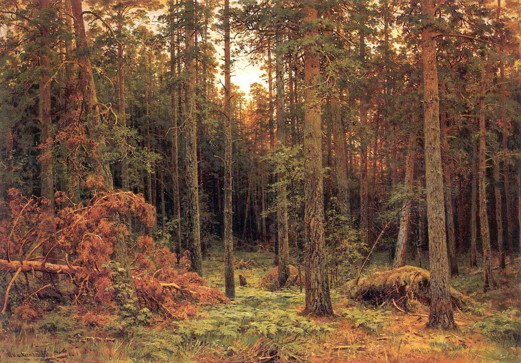 Сосновый лес — Шишкин Иван Иванович 