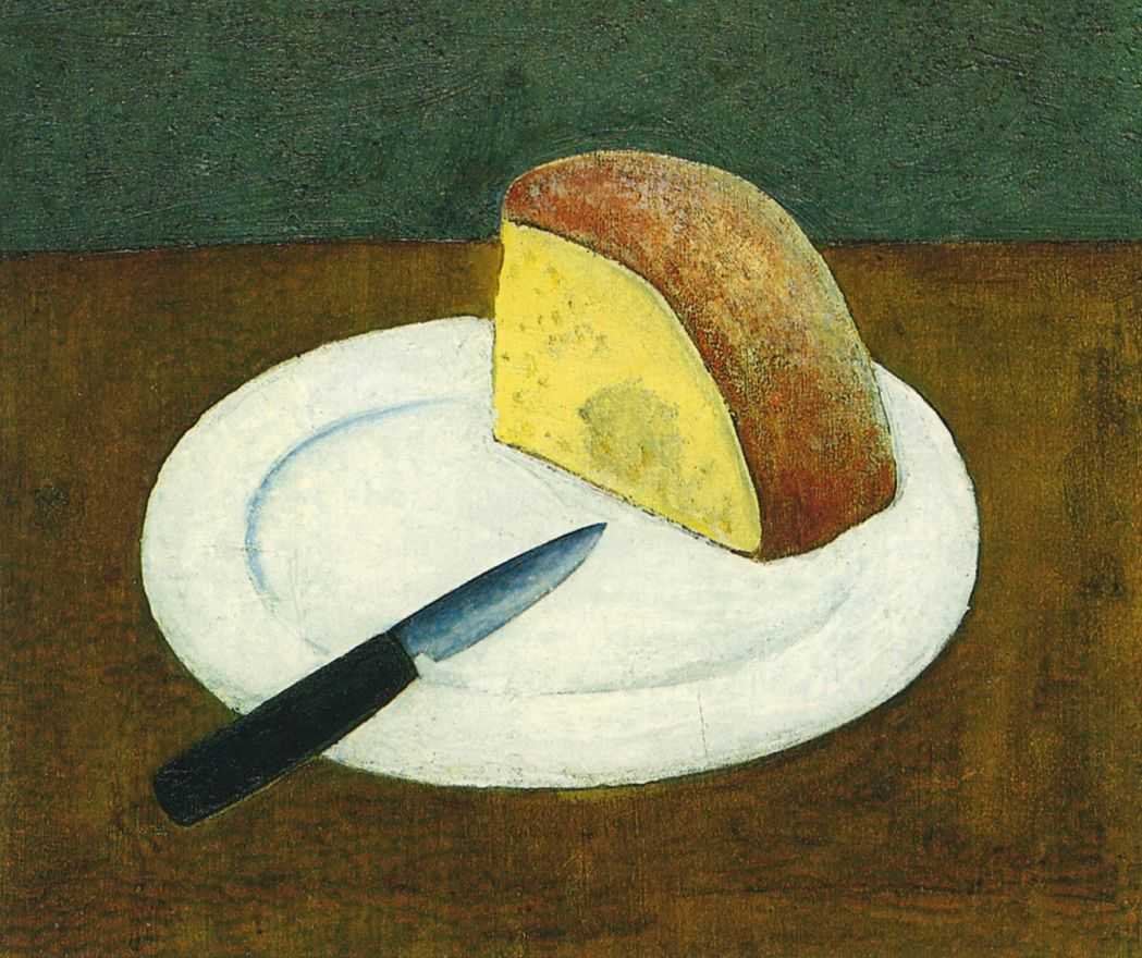Натюрморт с сыром — Штеренберг Давид Петрович 