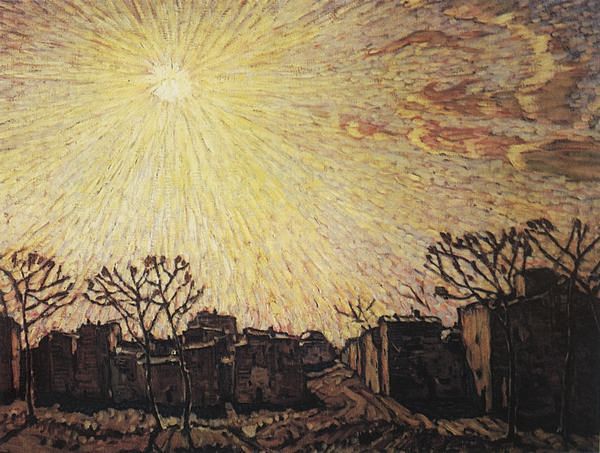 Солнце — Богаевский Константин Федорович 
