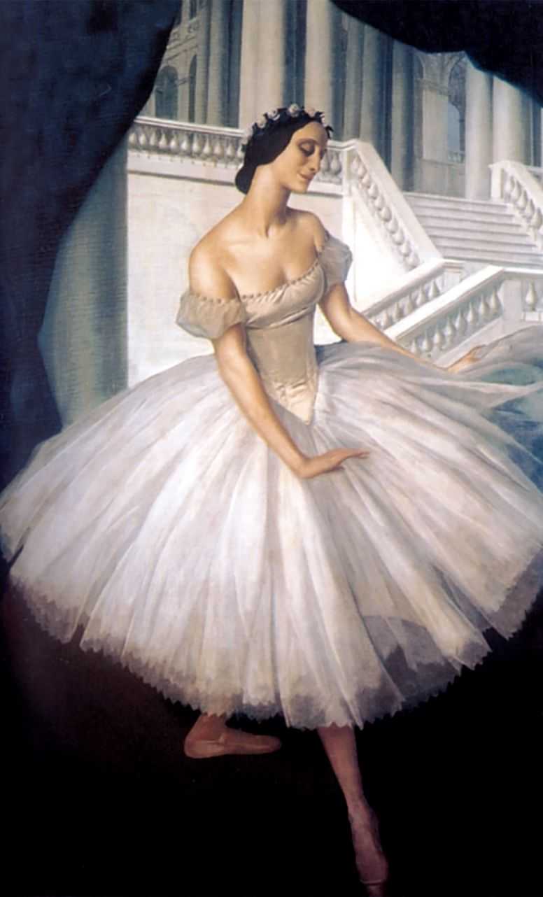 Портрет балерины Анны Павловой — Яковлев Александр Евгеньевич 
