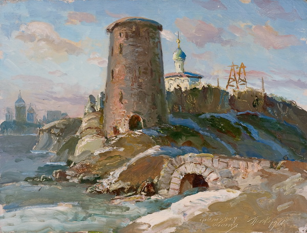 Гремячая башня г.Псков — Будкеев Михаил Яковлевич 