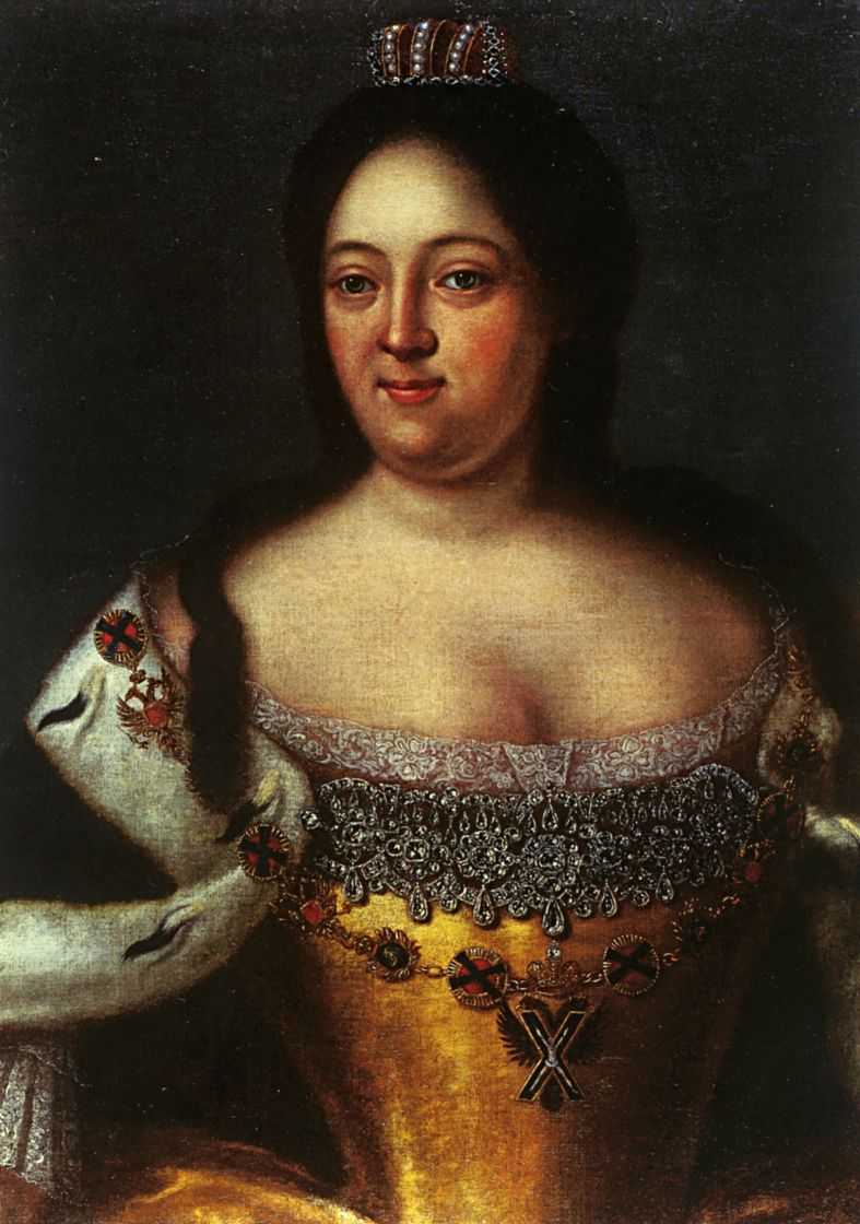 Портрет императрицы Анны Иоановны — Ведекинд Иоганн Генрих 