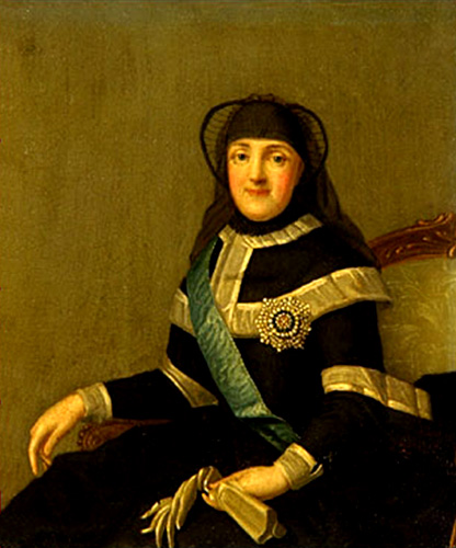 Портрет Екатерины II в трауре — Вигилиус Эриксен 