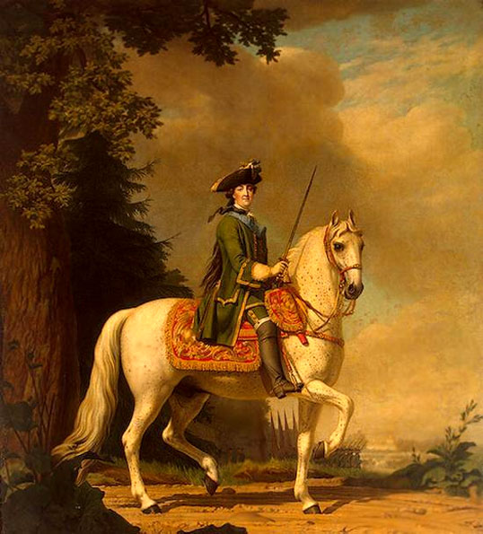 Портрет Екатерины II верхом — Вигилиус Эриксен 