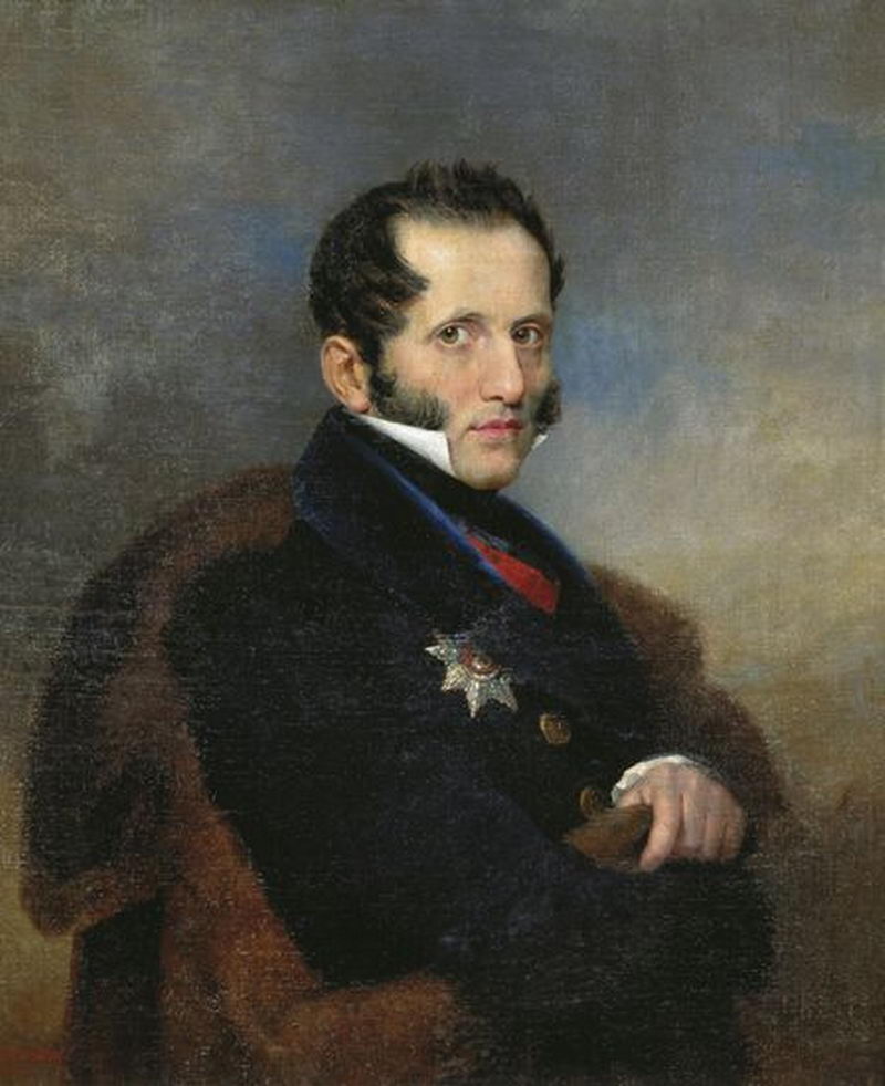 Портрет графа С.С. Уварова — Голике Василий Александрович 