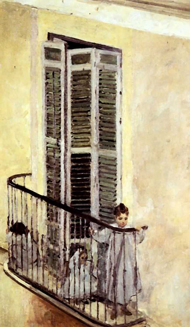 Дети на балконе. Испания — Головин Александр Яковлевич 