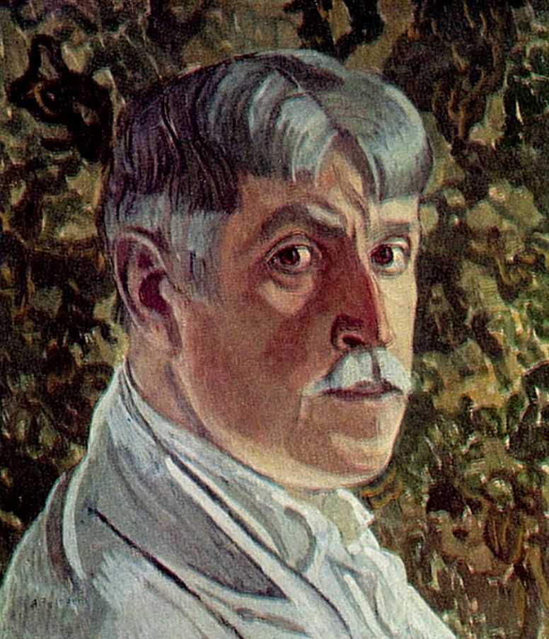 Автопортрет. 1917 — Головин Александр Яковлевич 
